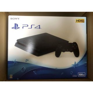 プレイステーション4(PlayStation4)の【新品未開封】PlayStation4 本体 500GB CUH2200AB01(家庭用ゲーム機本体)