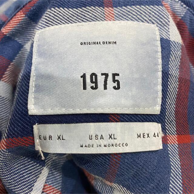 ZARA(ザラ)のZARA MAN ORIGINAL DENIM 1975 チェックシャツ メンズのトップス(シャツ)の商品写真