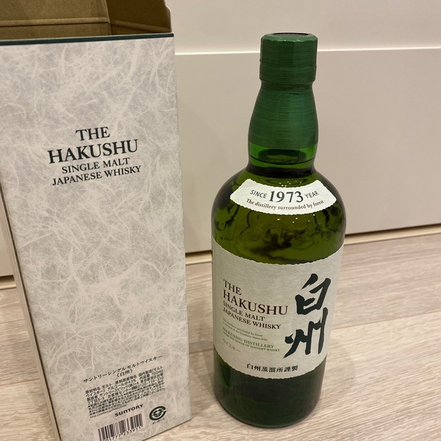 酒シングルモルトウイスキー サントリー 白州 43度 700ml - ウイスキー