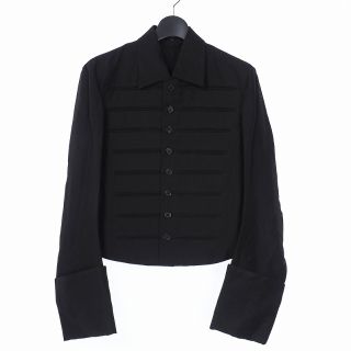 アンドゥムルメステール(Ann Demeulemeester)のANN DEMEULEMEESTER 19SS チャイナジャケット XS 黒(ブルゾン)