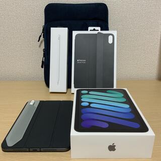 アイパッド(iPad)の【美品】iPad mini 6 Cellular 64GB 付属品多数(タブレット)
