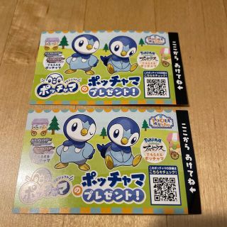 ポケモン(ポケモン)のポッチャマだいすき ポッチャマ シリアル 2枚セット(家庭用ゲームソフト)