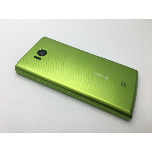 SHARP(シャープ)のsoftbank AQUOS PHONE 103SH グリーン◆美品◆344 スマホ/家電/カメラのスマートフォン/携帯電話(スマートフォン本体)の商品写真