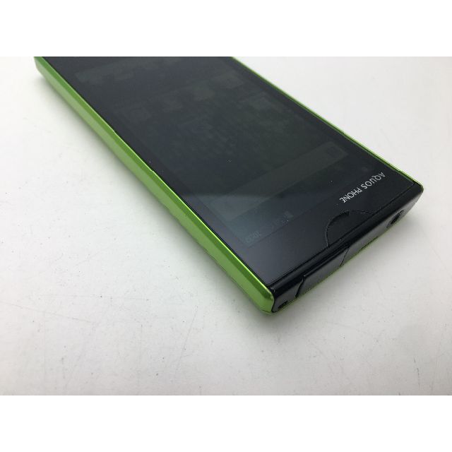 SHARP(シャープ)のsoftbank AQUOS PHONE 103SH グリーン◆美品◆344 スマホ/家電/カメラのスマートフォン/携帯電話(スマートフォン本体)の商品写真