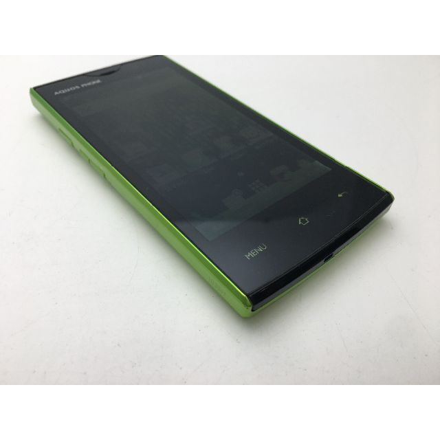 SHARP(シャープ)のsoftbank AQUOS PHONE 103SH グリーン◆美品◆344 スマホ/家電/カメラのスマートフォン/携帯電話(スマートフォン本体)の商品写真