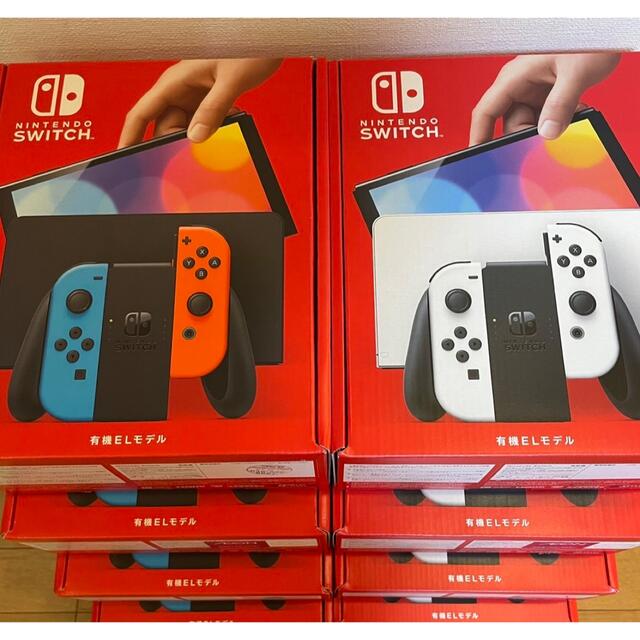 格安新品 Nintendo 7台セット 本体 有機ELモデル Switch Nintendo ...