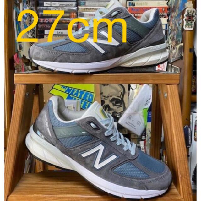 SSZ 長谷川昭雄 New Balance M990 BE5 Gray グレー靴/シューズ