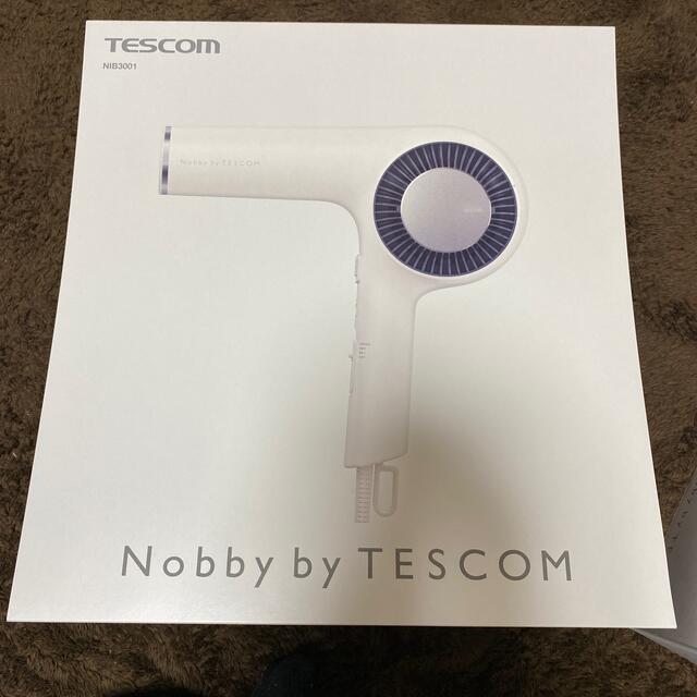 Nobby by TESCOM プロテクトイオンヘアードライヤー NIB3001他イオン折りたたみ機能