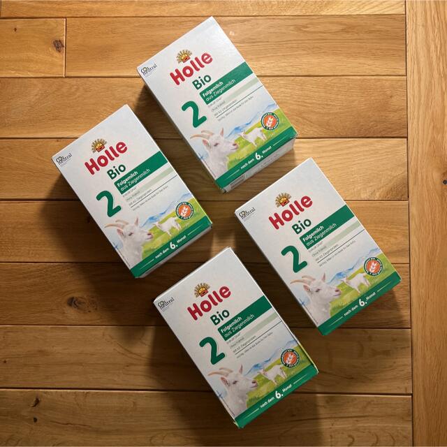 Holle ホレ オーガニック ヤギ粉ミルク ステップ2 ×4箱
