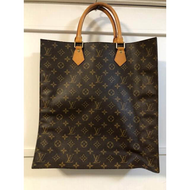 ルイヴィトン LOUIS VUITTON サックプラ トート バッグ モノグラム