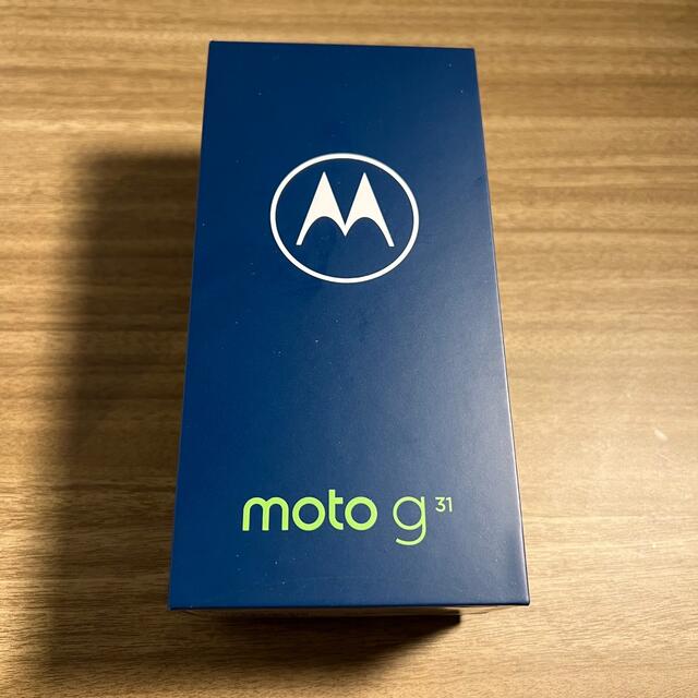 【新品未使用】moto g31 モトローラ　128GB simフリー　グレー