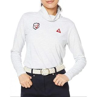 ルコックスポルティフ(le coq sportif)の送料無料  新品 le coq golf ゴルフウェア ボーダーエステルベアXL(ウエア)