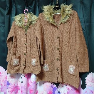 アクシーズファム(axes femme)のP002*Used!axes＆KIDS★アクシーズ✩親子ペア♪ロングカーディガン(カーディガン)