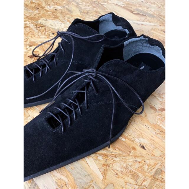 SYU.HOMME/FEMM Saddle mule shoes（BLACK） 3