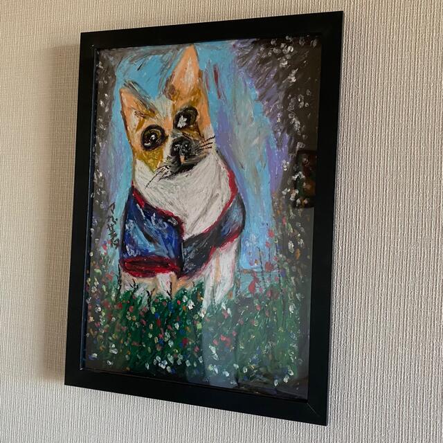 絵画 手描き原画〉犬の絵 油絵 www.vetrepro.fr