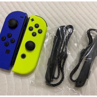 ニンテンドースイッチ(Nintendo Switch)のJoy-Con(L) ブルー/(R) ネオンイエロー(家庭用ゲーム機本体)