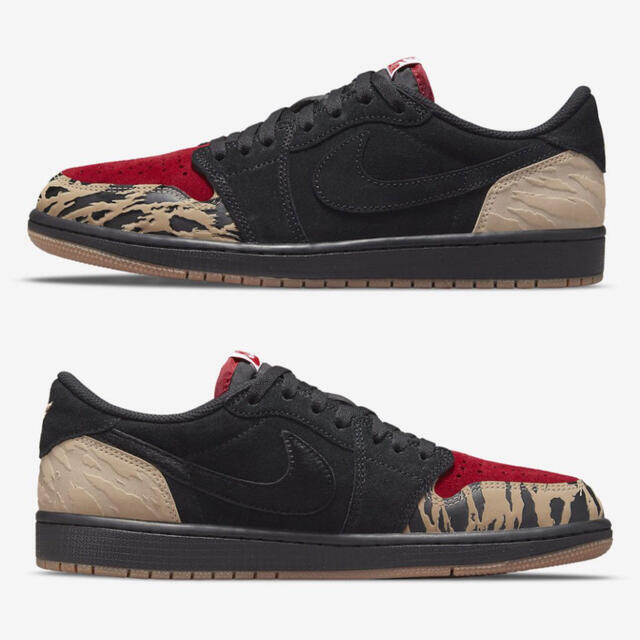 SoleFly × Nike Air Jordan 1 Low 25cmスニーカー