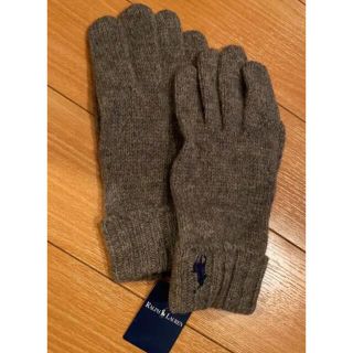 ラルフローレン(Ralph Lauren)の新品　未使用　ラルフローレン  手袋　グレー(手袋)