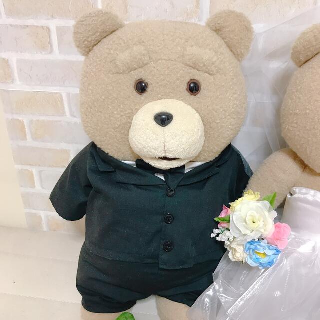 テッド ぬいぐるみ ウェルカムドール 結婚式 二次会 ウェルカムスペース