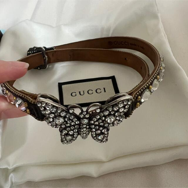 GUCCI - GUCCI 蝶チョーカーの通販 by な♡'s shop|グッチなら GUCCI - GUCCI 蝶チョーカーの通販 by な♡'s shop|グッチなら