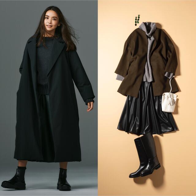 Theory luxe - theory luxe 21AW ウォッシャブル フェイクレザー ロングスカートの通販 by みか’s SHOP