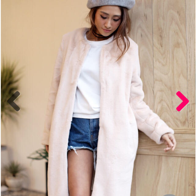 searoomlynn ノーカラー フェイクファーコート | bombaytools.com