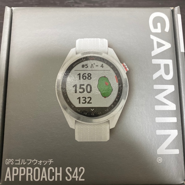 美品　GARMIN GPSゴルフウォッチ S42 ブラック