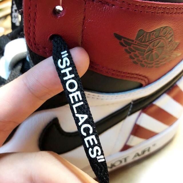 シューレース SHOELACE 靴ひも 平紐 スニーカー 靴紐 ロー ハイカット メンズの靴/シューズ(スニーカー)の商品写真