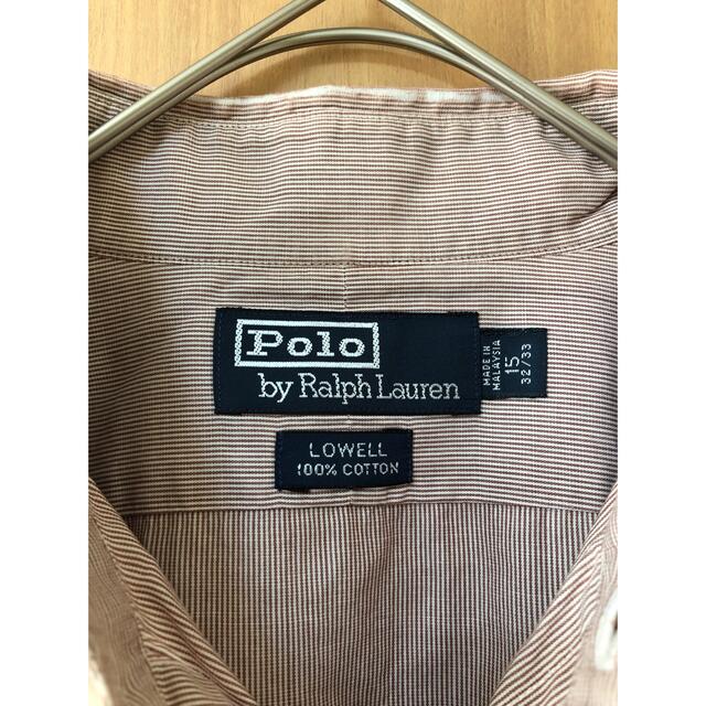 POLO RALPH LAUREN(ポロラルフローレン)の90s POLO by Ralph Lauren BDシャツ メンズのトップス(シャツ)の商品写真