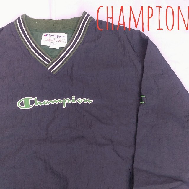 Champion(チャンピオン)のChampionチャンピオン プルオーバージャケット ナイロンジャケット メンズのジャケット/アウター(ナイロンジャケット)の商品写真