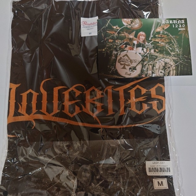 LOVEBITES haruna バースデイTシャツ サイズM