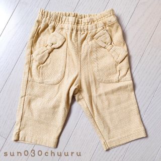 ニットプランナー(KP)の新品　ズボン　パンツ　リボン　女のコ　100　KP　ニットプランナー(パンツ/スパッツ)