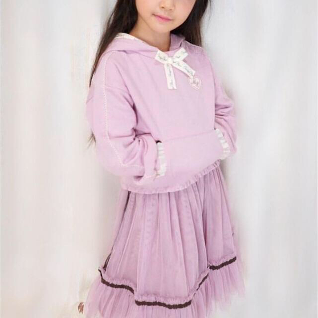 キッズ服女の子用(90cm~)【お取置き中】メゾピアノ 新品セットアップ 120