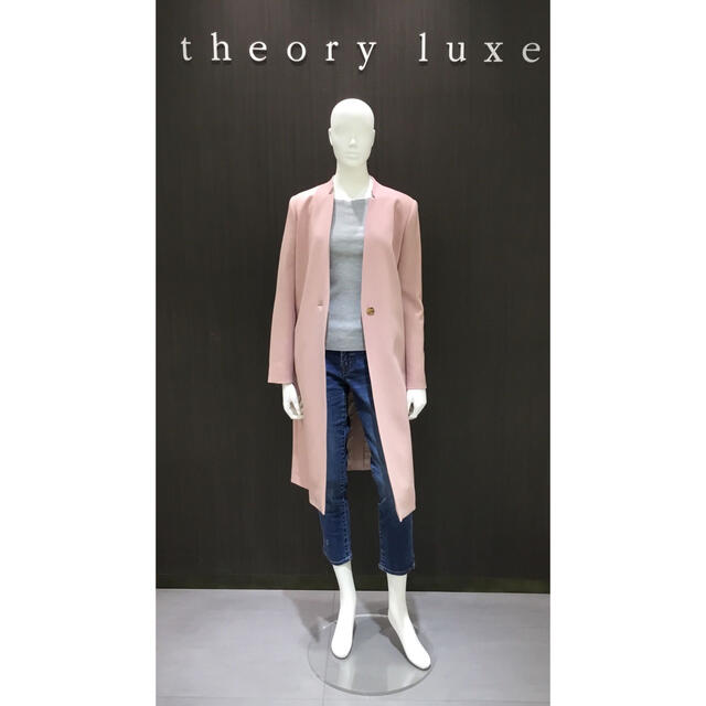 Theory luxe ウールストレッチコート