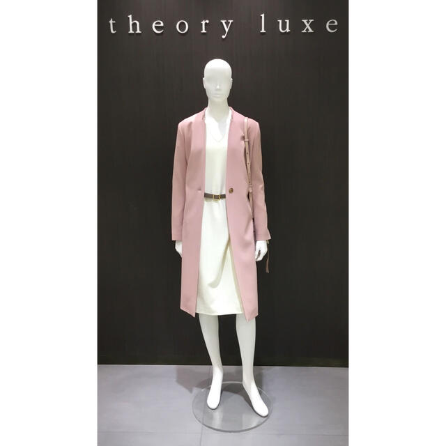 Theory luxe ウールストレッチコート