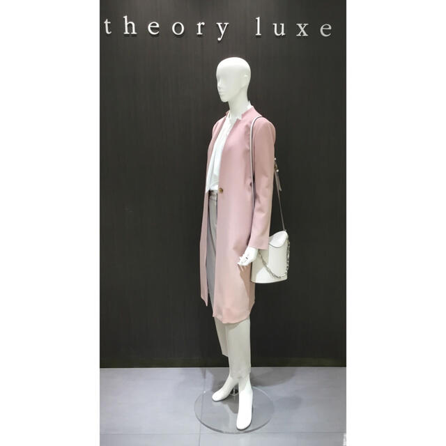 Theory luxe ウールストレッチコート