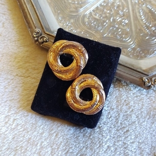 デプト(DEPT)の【Vintage】gold pearl clip earring B(イヤリング)