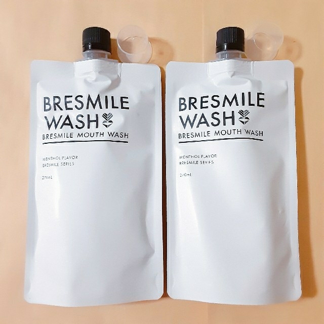 ブレスマイル ウォッシュ×2個セット 軽量カップ付き BRESMILE WASH