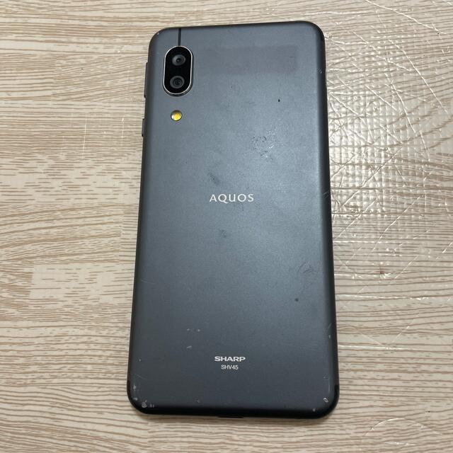 SHARP　AQUOS　sense3    SHV45 スマホ/家電/カメラのスマートフォン/携帯電話(スマートフォン本体)の商品写真