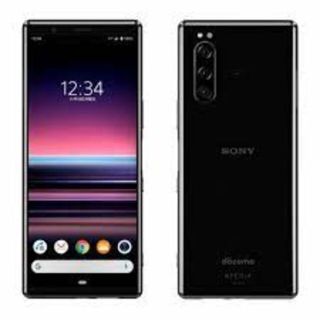 エクスペリア(Xperia)のスマホケース付き Xperia 5 SO-01M　(スマートフォン本体)