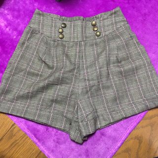 ユメテンボウ(夢展望)のショートパンツ キュロット チェック(ショートパンツ)