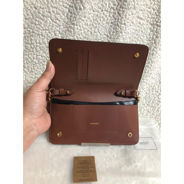 クマパック BURBERRY ストラップチェーンウォレットの通販 by j@'s