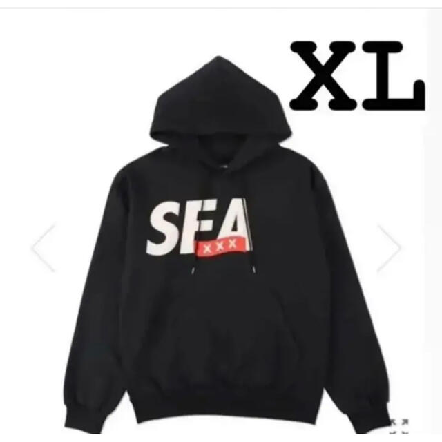 wind and sea SEA SULFER HOODIE CHOCOLATE