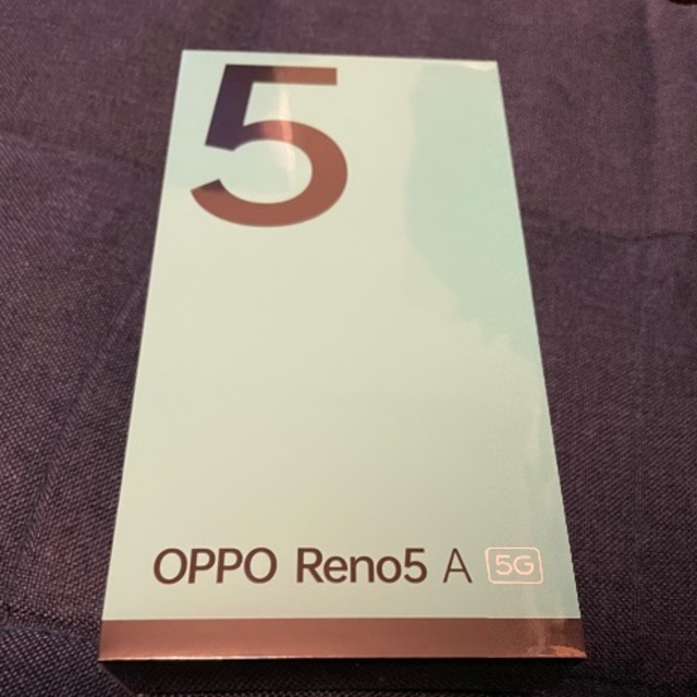 OPPO Reno5 A eSIM版　シルバーブラック　新品未開封