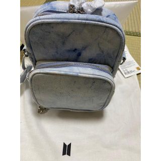 BTS  SIDE BY SIDE MINI BAG  デニム　バッグ(ショルダーバッグ)