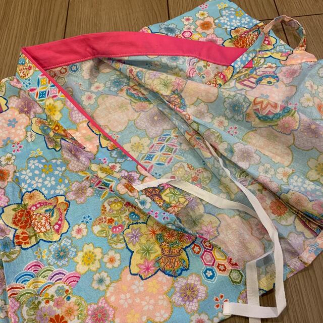 mikihouse(ミキハウス)の赤ちゃん　お着物　ひな祭り キッズ/ベビー/マタニティのベビー服(~85cm)(和服/着物)の商品写真