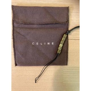 セリーヌ(celine)のセリーヌ 携帯ストラップ キーホルダー チャーム ロゴキューブ(ストラップ/イヤホンジャック)