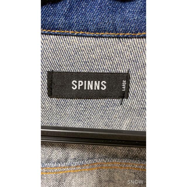 SPINNS(スピンズ)の美品スピンズ　デニムジャケット メンズのジャケット/アウター(Gジャン/デニムジャケット)の商品写真