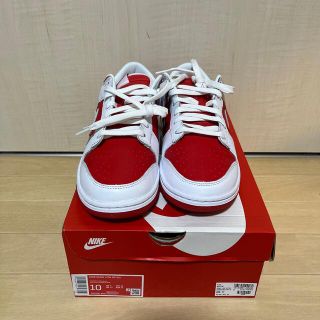 ナイキ(NIKE)のNIKE DUNK LOW "CHAMPIONSHIP RED" 28cm(スニーカー)