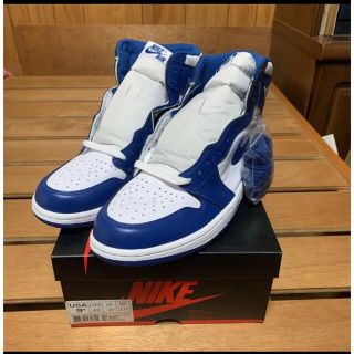 ナイキ(NIKE)の新品未使用 NIKE AIR JORDAN1 HIGH OG STORMBLUE(スニーカー)